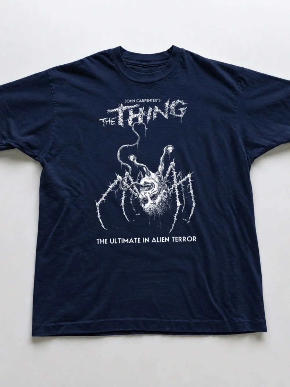 Navy Blue 'The Thing' Graphic Tee